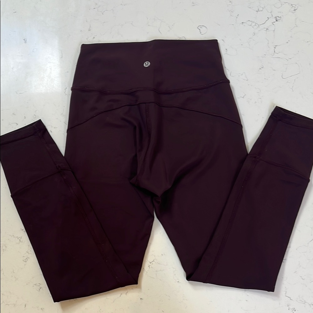 Lululemon Dark Purple/Red Leggings